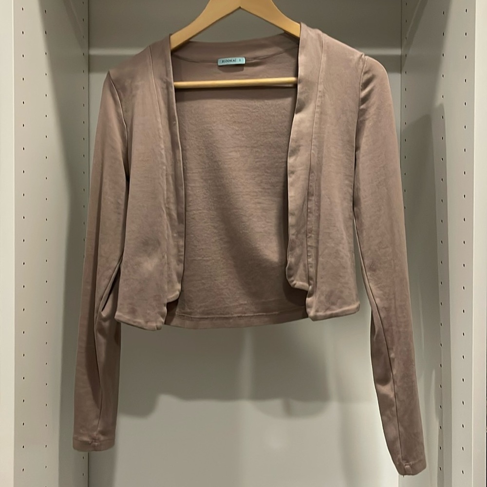 Kookai Cropped casual cardigan